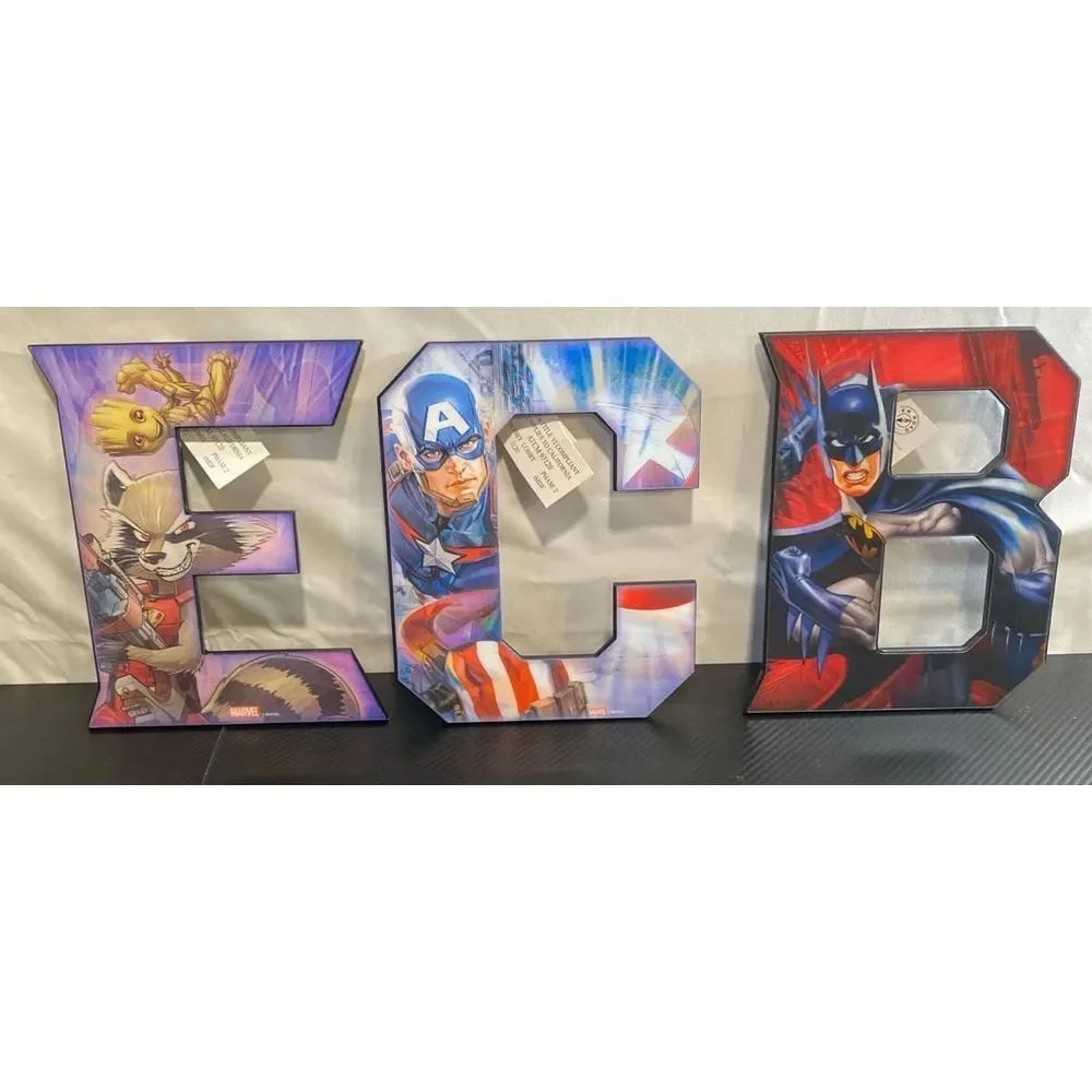 Super Hero‎ 3D Letters